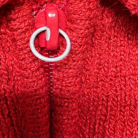 Allison Daley Embellished Cats Knit Red Sweater Vest Womens Plus Size 3X - Picture 11 of 11